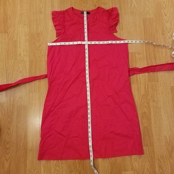 Gibson x Hi Sugarplum! Flaminco Ruffle Trim Dress - Picture 6 of 8